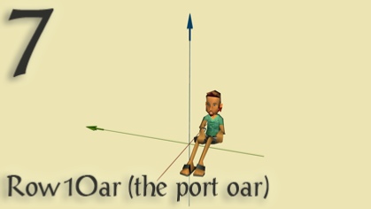 7 - Row1Oar (the port oar)