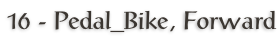 16 - Pedal_Bike, Forward